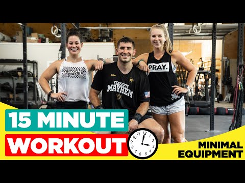 FULL 15 MINUTE TOTAL BODY WORKOUT // M30/COMPETE ON DEMAND - MAYHEM NATION