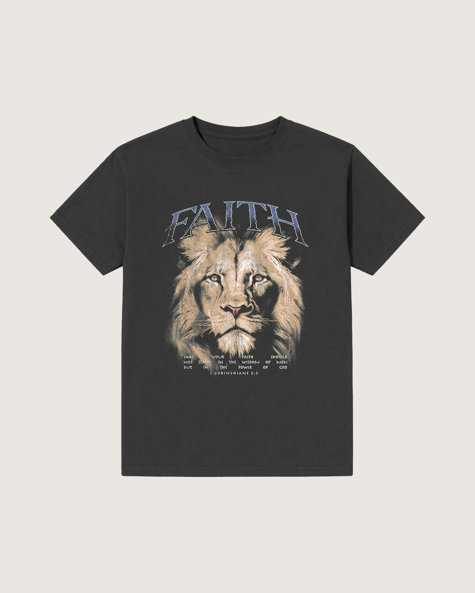 Kid's Faith Lion T-Shirt