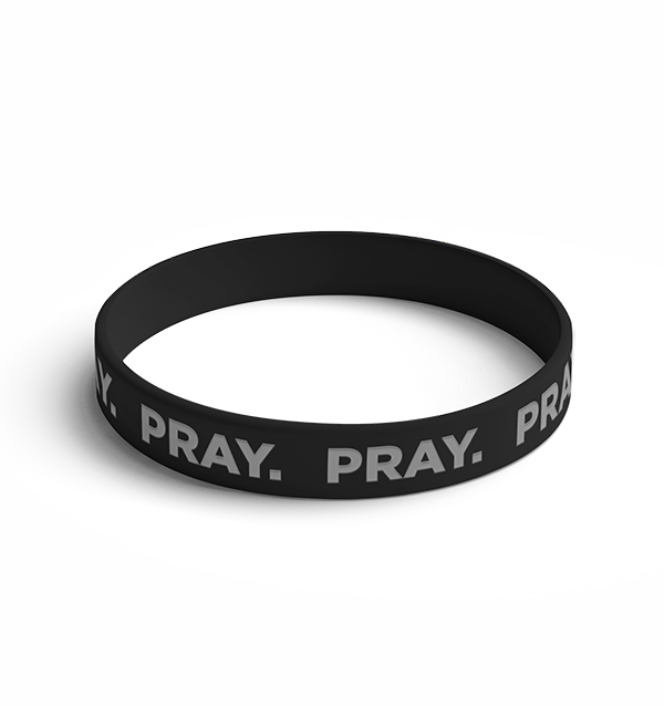 PRAY. Bracelet: Blackout