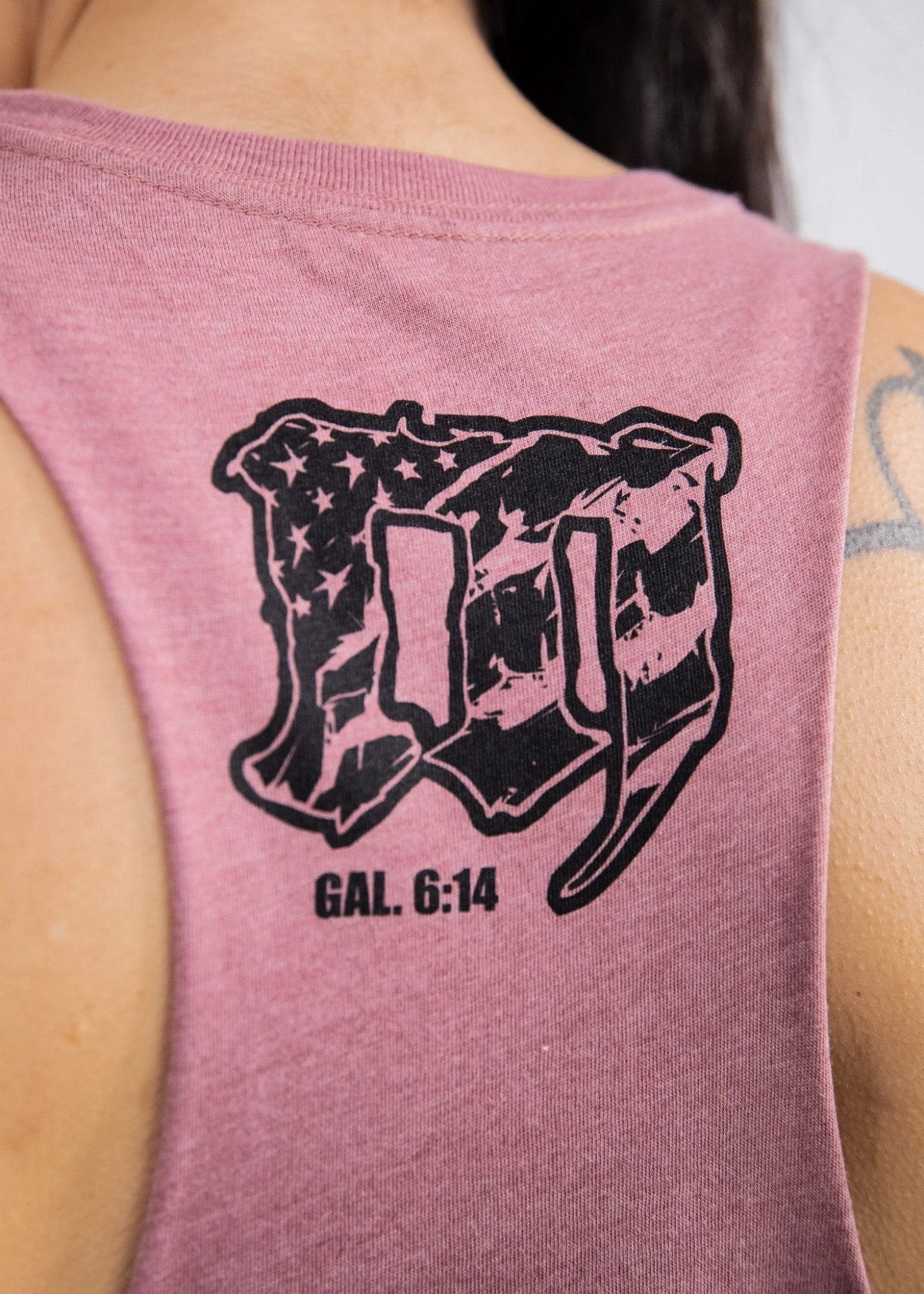 PRAY. Crop Tank
