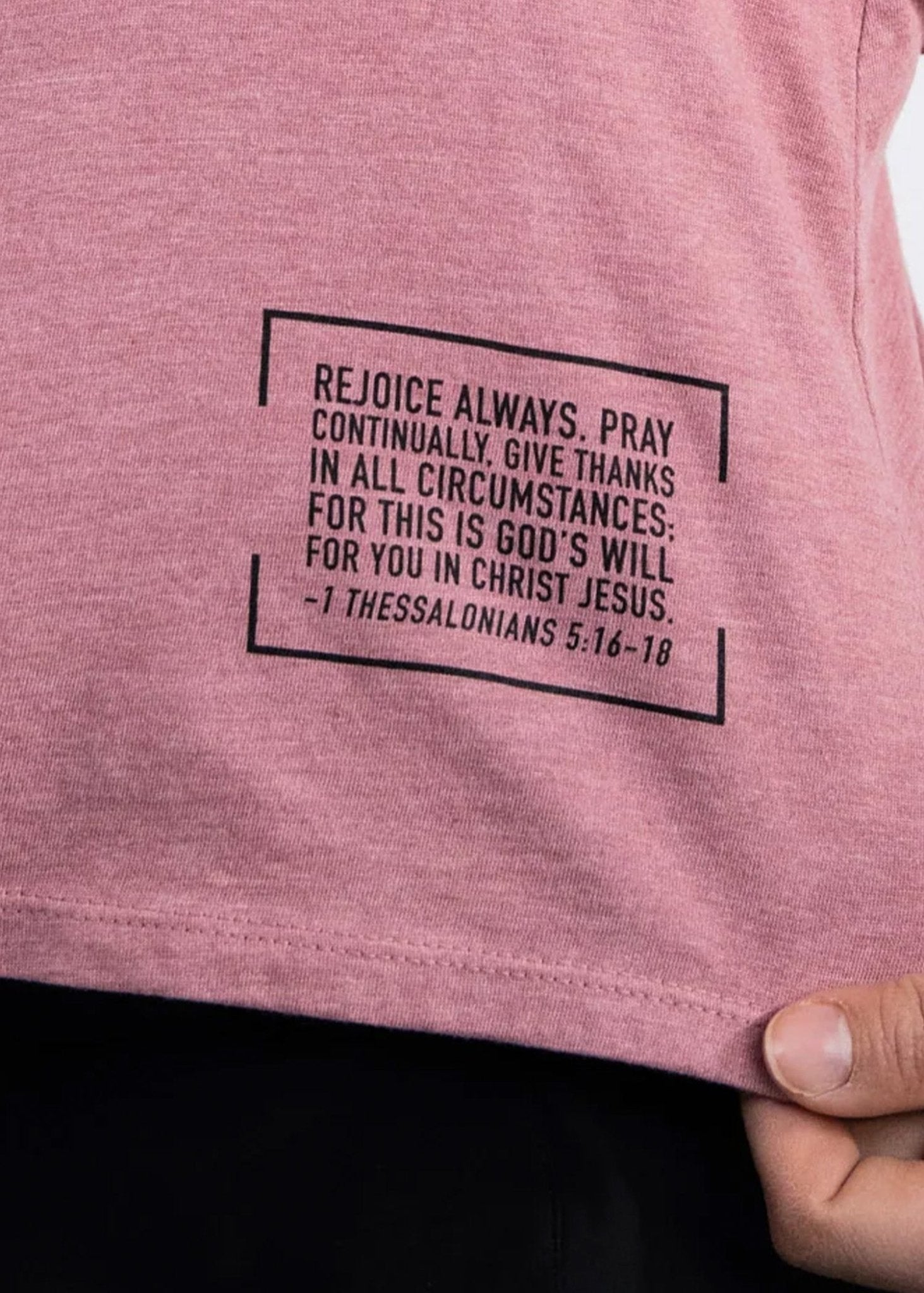 PRAY. Crop Tank