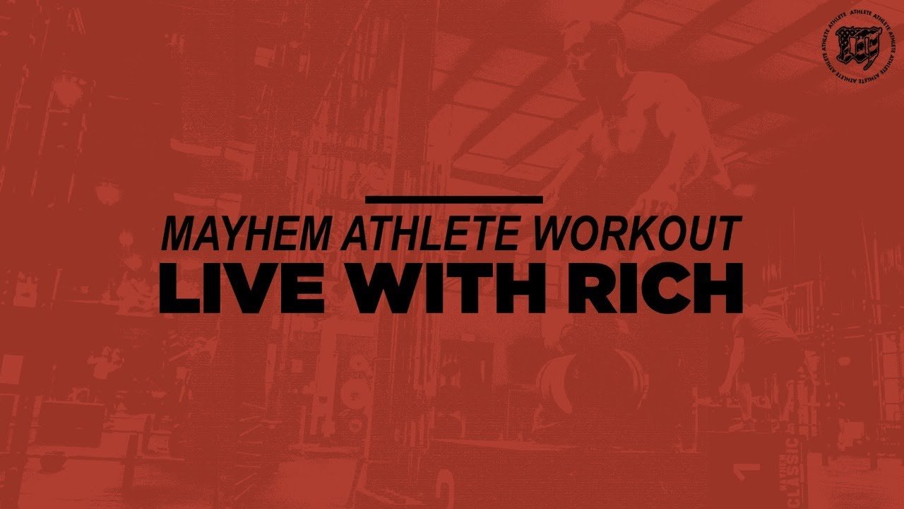 Mayhem Athlete Live With Rich // 3.24.21 - MAYHEM NATION