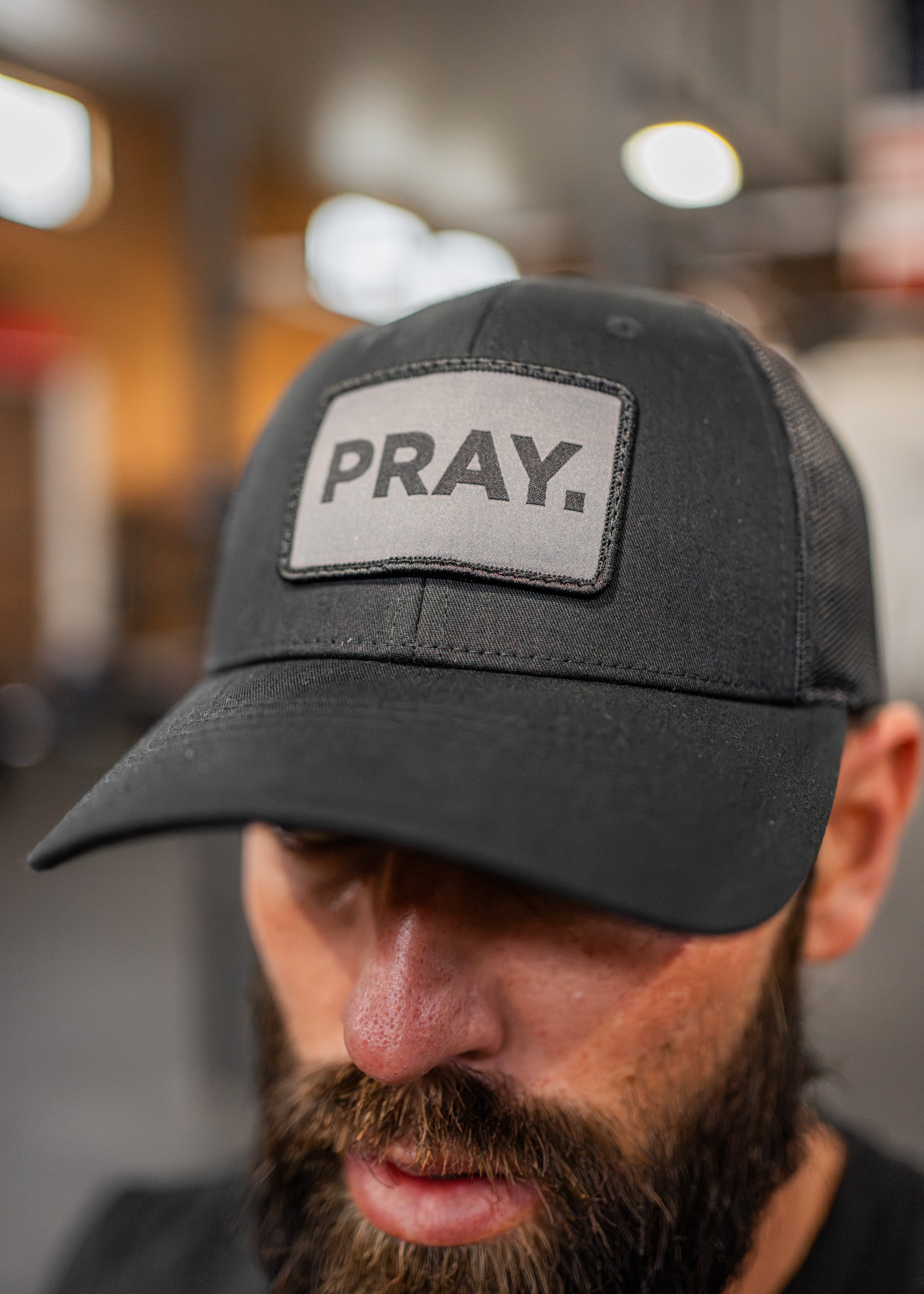 PRAY. Patch Hat