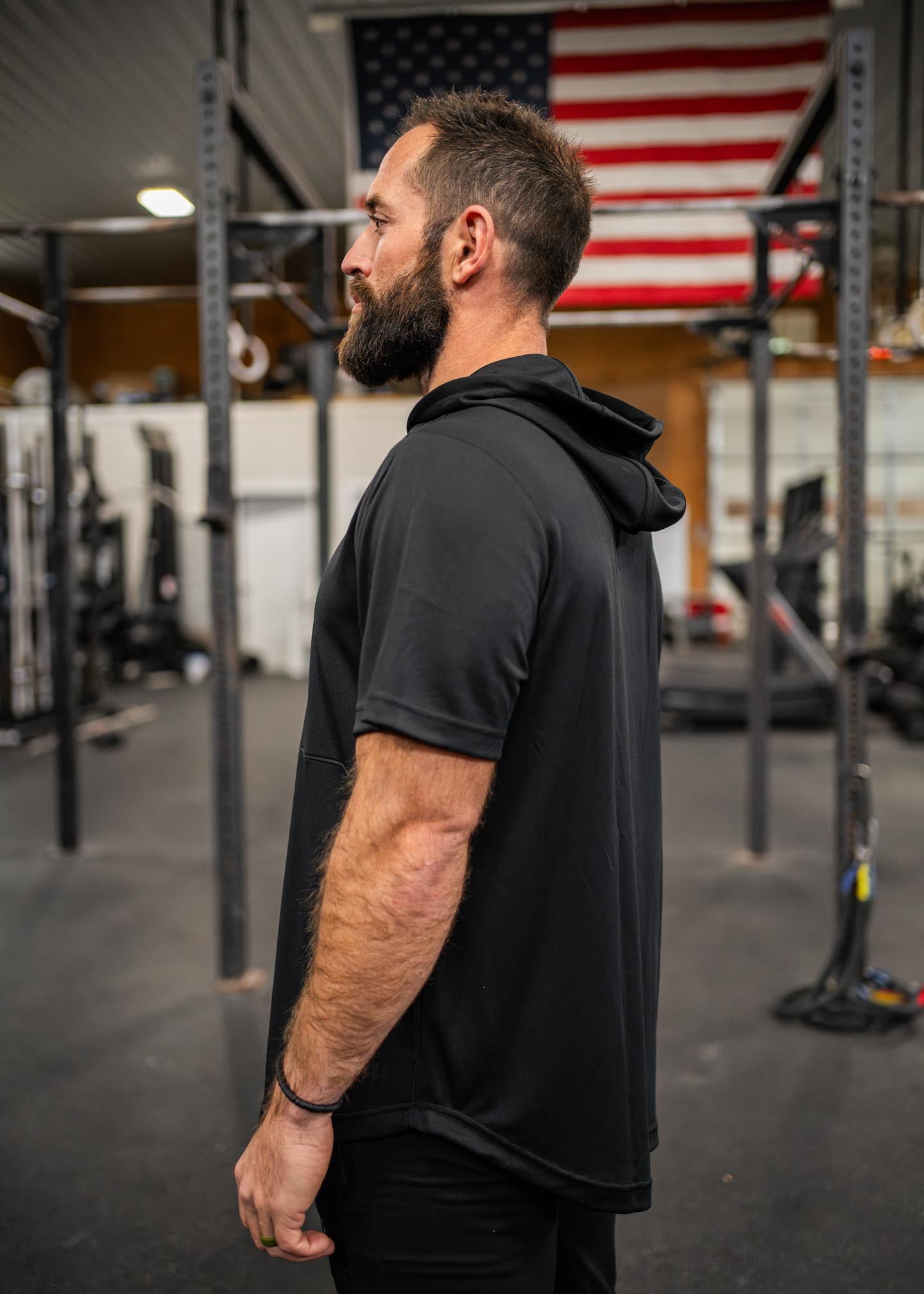 MYHM HNTR Performance Short Sleeve Hoodie