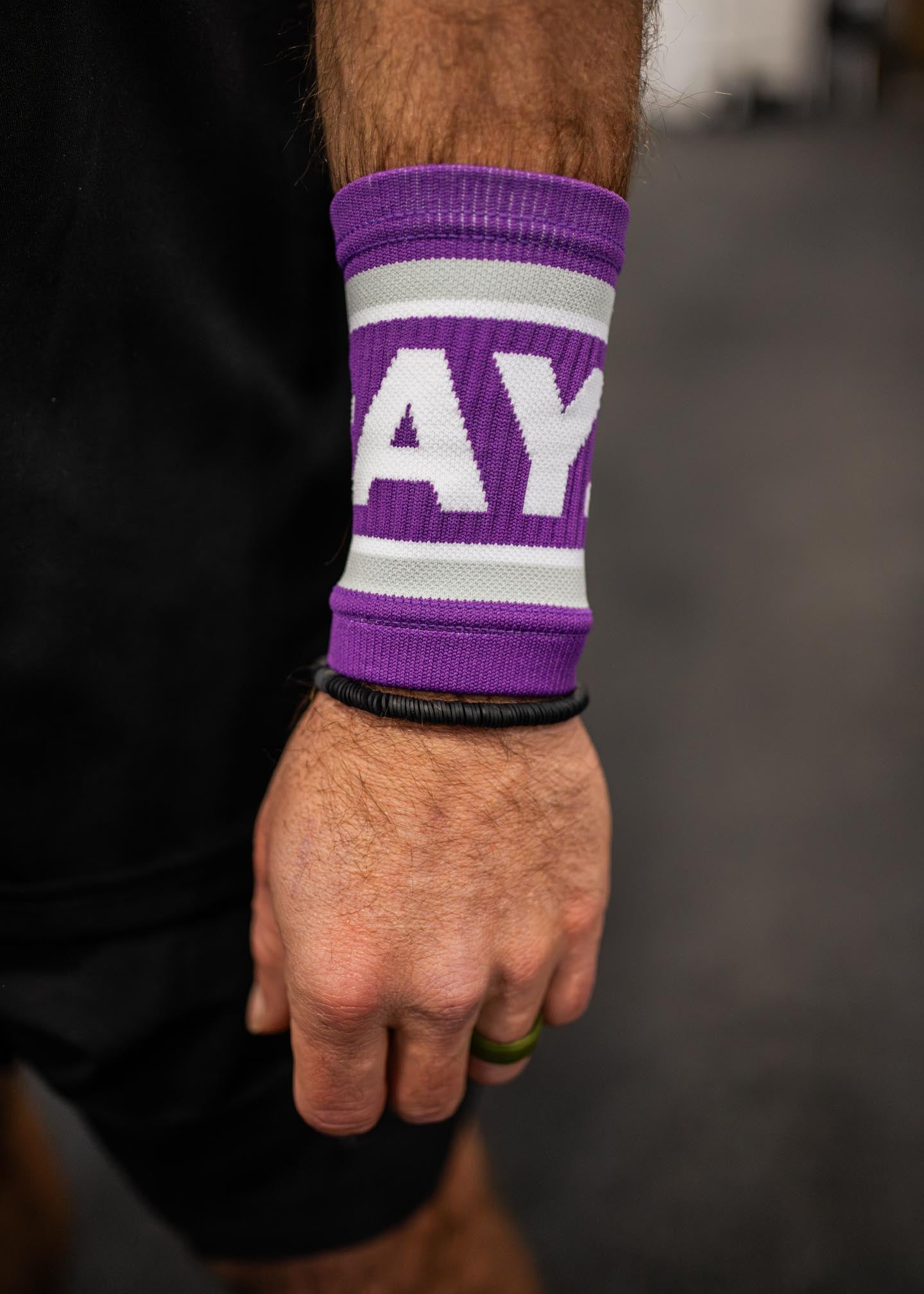 PRAY Wristbands: Purple