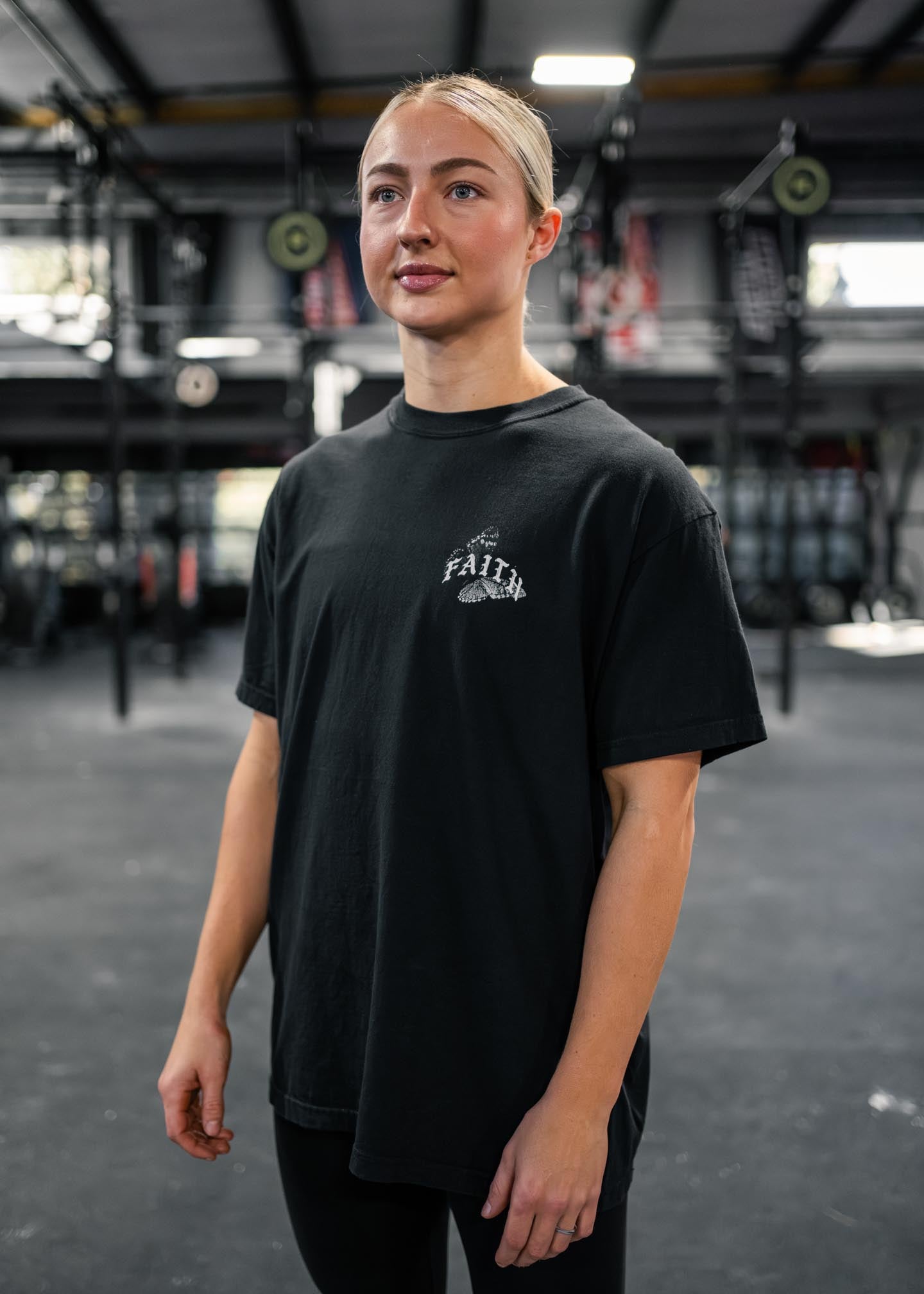 Faith Lion IV Butterflies T-Shirt