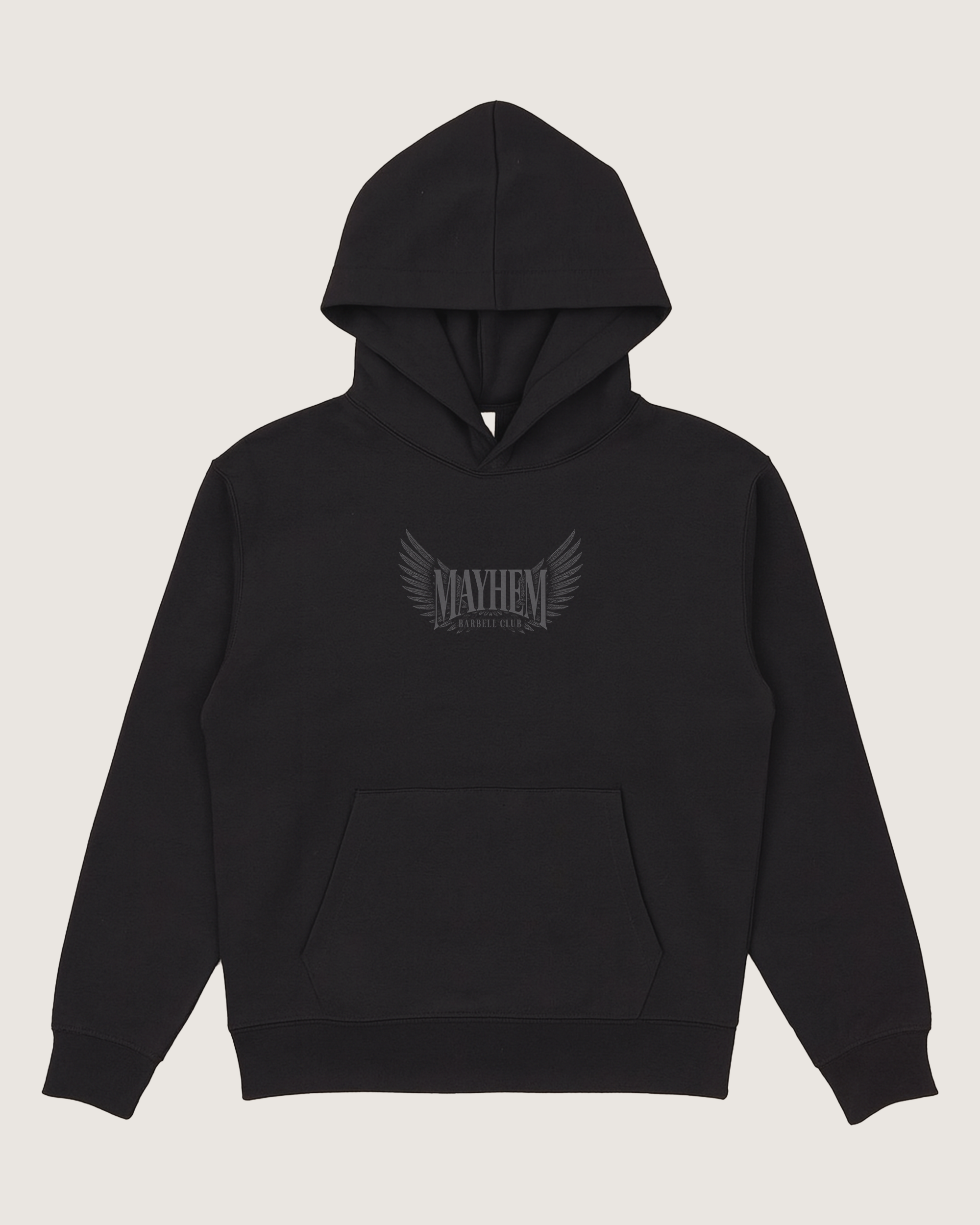 Mayhem Barbell Club Wings Hoodie
