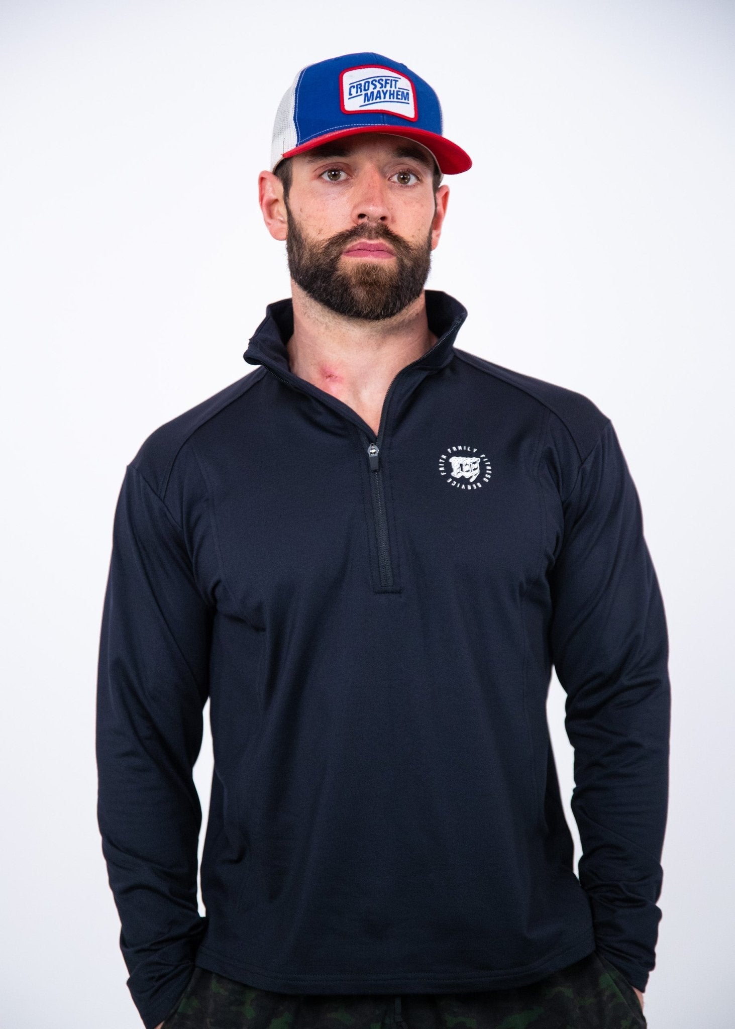 Black caps hotsell training hoodie